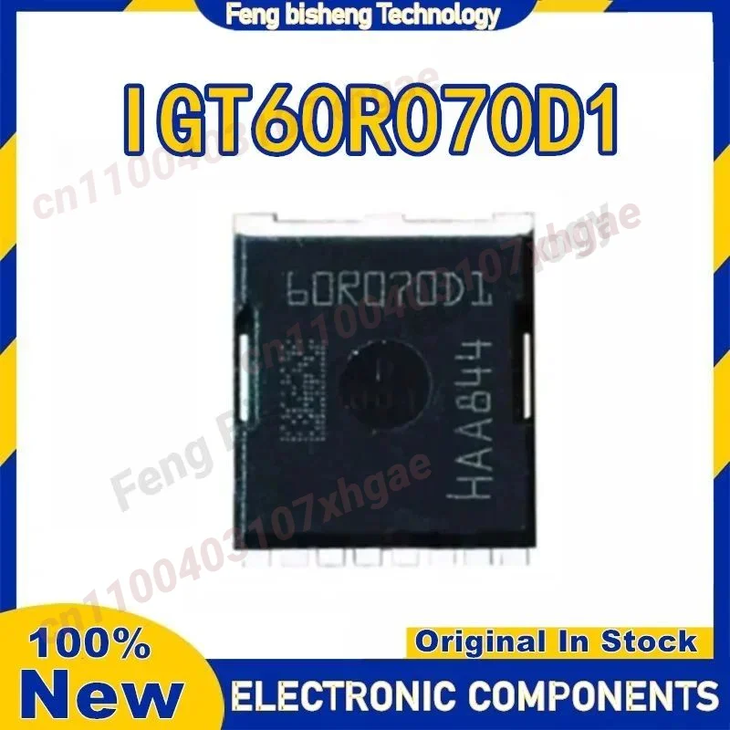 5 قطعة 100% جديد IGT60R070D1 60R070D1 PSOF-8 شرائح