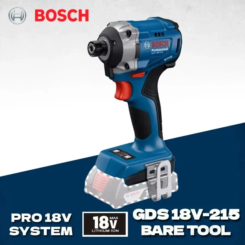 BOSCH GDR 18V-215 Cordless Impact Driver 18V Professional Brushless Impact Drill 1/4