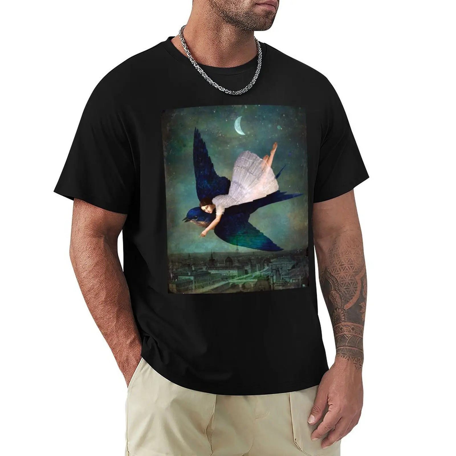 

fly me to paris T-Shirt funny gifts anime figures graphic tee shirt sweat mens workout shirts