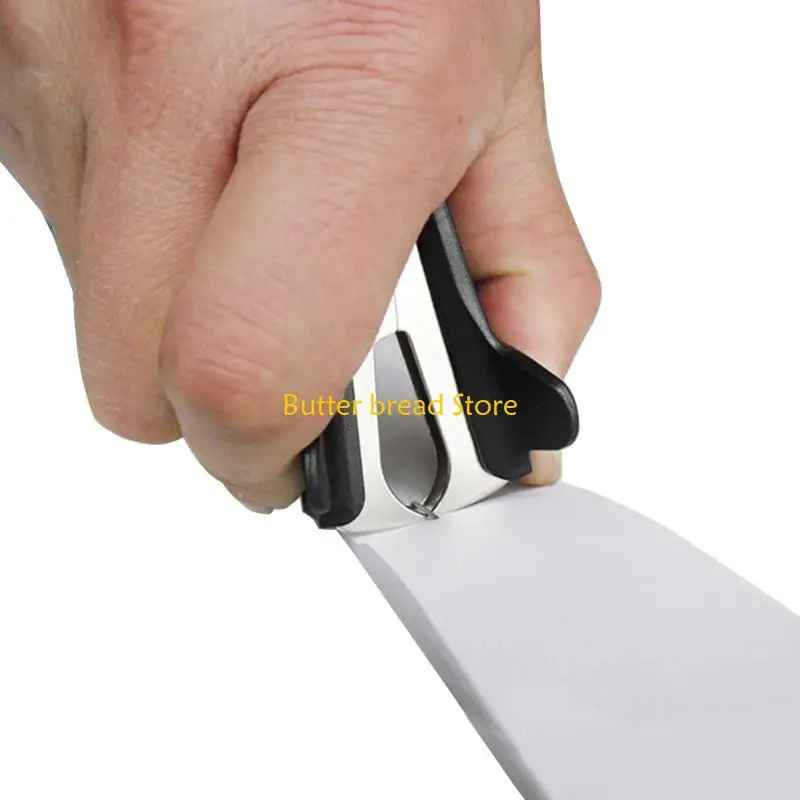 W89C Black Mini Staple Remover Teed Puller Remover Tool for Office School Portable Fit لـ 10#؛ 24/6 ؛ 26/6 لدولة
