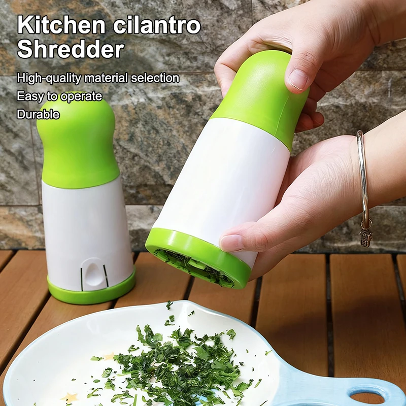 New#Herb Grinder Parsley Chopper Herb Mill Grinder Spice Mill Parsley Shredder Creative Cooking Tools
