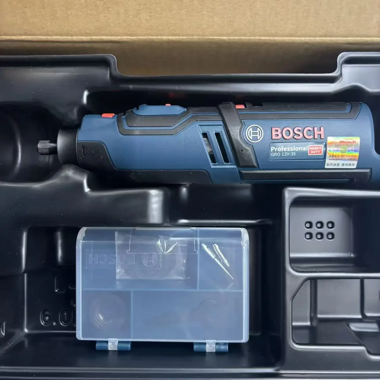 Bosch GRO 12V-35 Cordless Grinder 12V Electric Rotary Multi-Purpose Tool for Engraving Sanding Polishing Drilling Power Tools