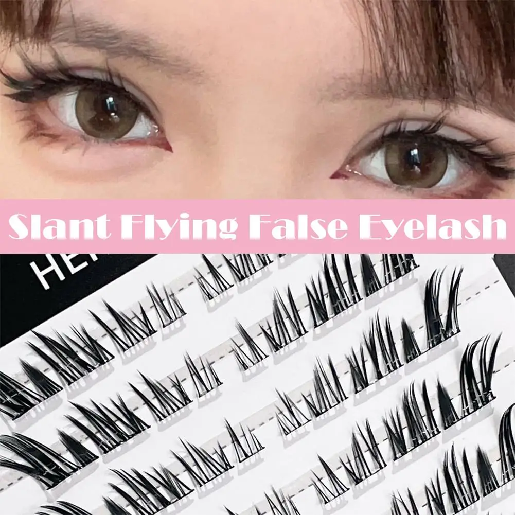 Cils naturels charmants Y2k, renards segmentés, simples et moelleux, maquillage, faux grappes, outils d'extension F3R0