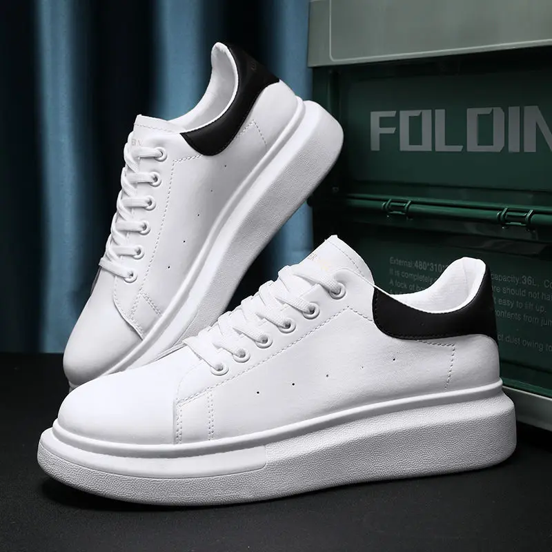 Men's shoes increase board shoes Korean version of lightweight couple shoes male sports fashion shoes Korean version of casual