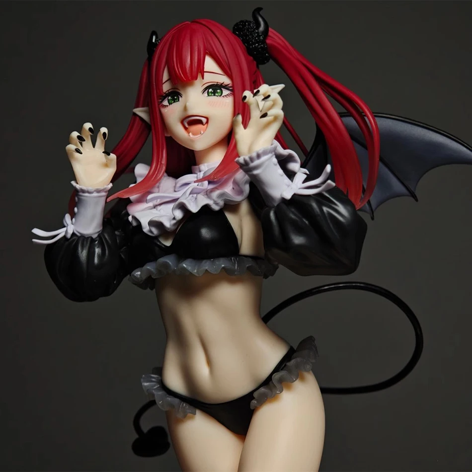 29 cm Anime Figur My Dress-Up Darling T-Most Kitagawa Marin PVC Modell Cos Schöne Teufel Liz Desktop Nette Modell Spielzeug Dekor Geschenk – Detail 14