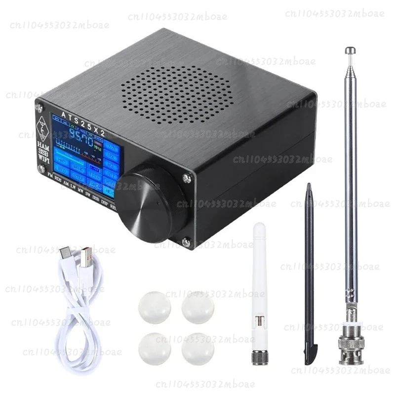 

ATS25X2 Полнодиапазонный FM/LW/MW/SW/SSB приемник с функцией сканирования спектра, сенсорным экраном, стерео-приемником, Wi-Fi, FM, RDS, поддержкой приложения и сетевого подключения