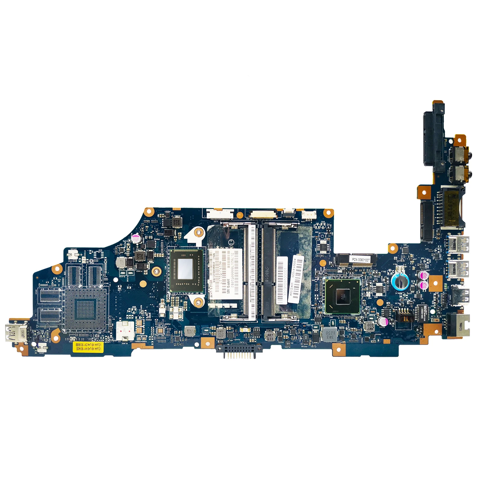 Imagem -02 - Vcuaa-placa-mãe Portátil para Toshiba Satellite Cpu i5 3rd Gen Ddr3 La-9161p K000141040 K000136100 U940 U945