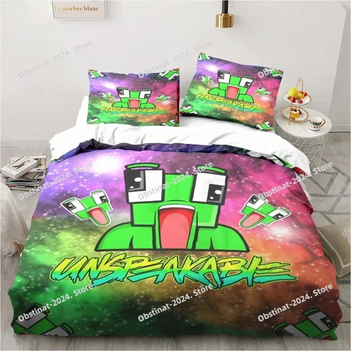 

Cartoon Funny Play Unspeak.able Bedding Set Duvet Cover Full Queen King Size Pillowcase Bed Print Aldult Kid Bedroom Single Twin