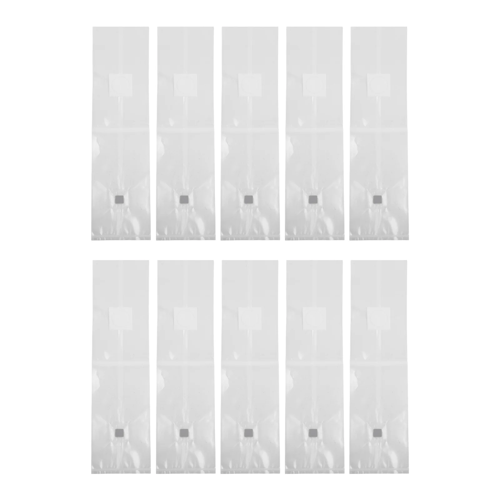 Mushroom Grow Bags 10 Pack Compatible with Different Growing Systems Featuring Moisture Retention and Temperature Resistance