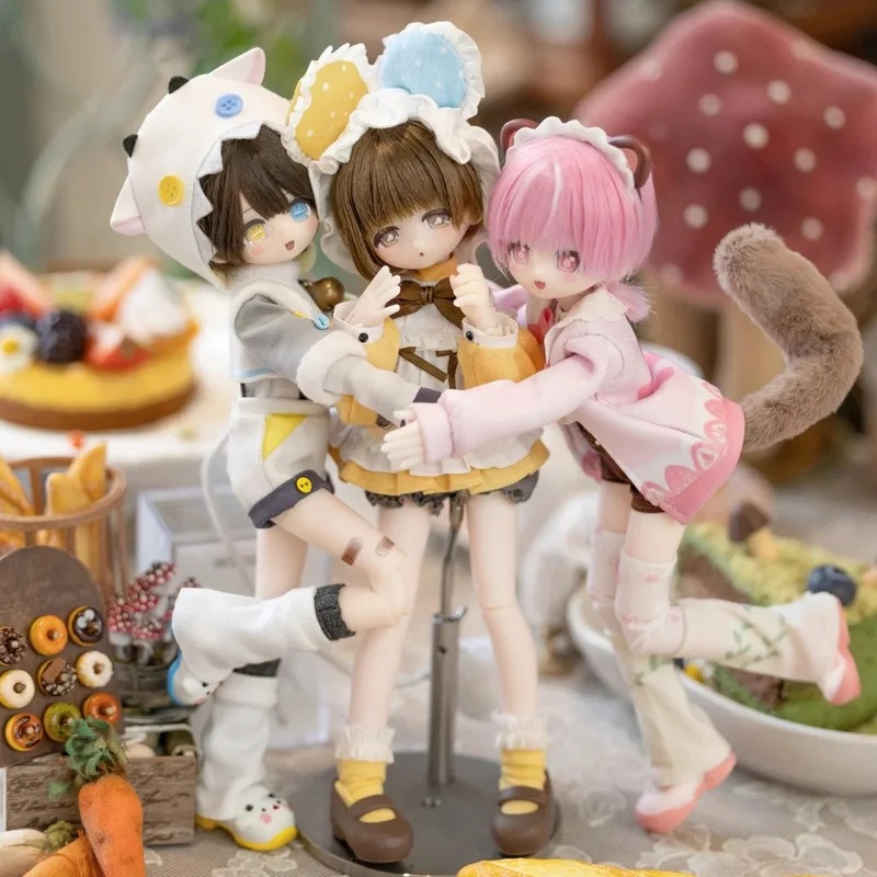 Mofu Twilight 1/6 BJD Rooted Hair Blind Box Mystery Box Cute Action Anime Figure Kawaii Model Gift