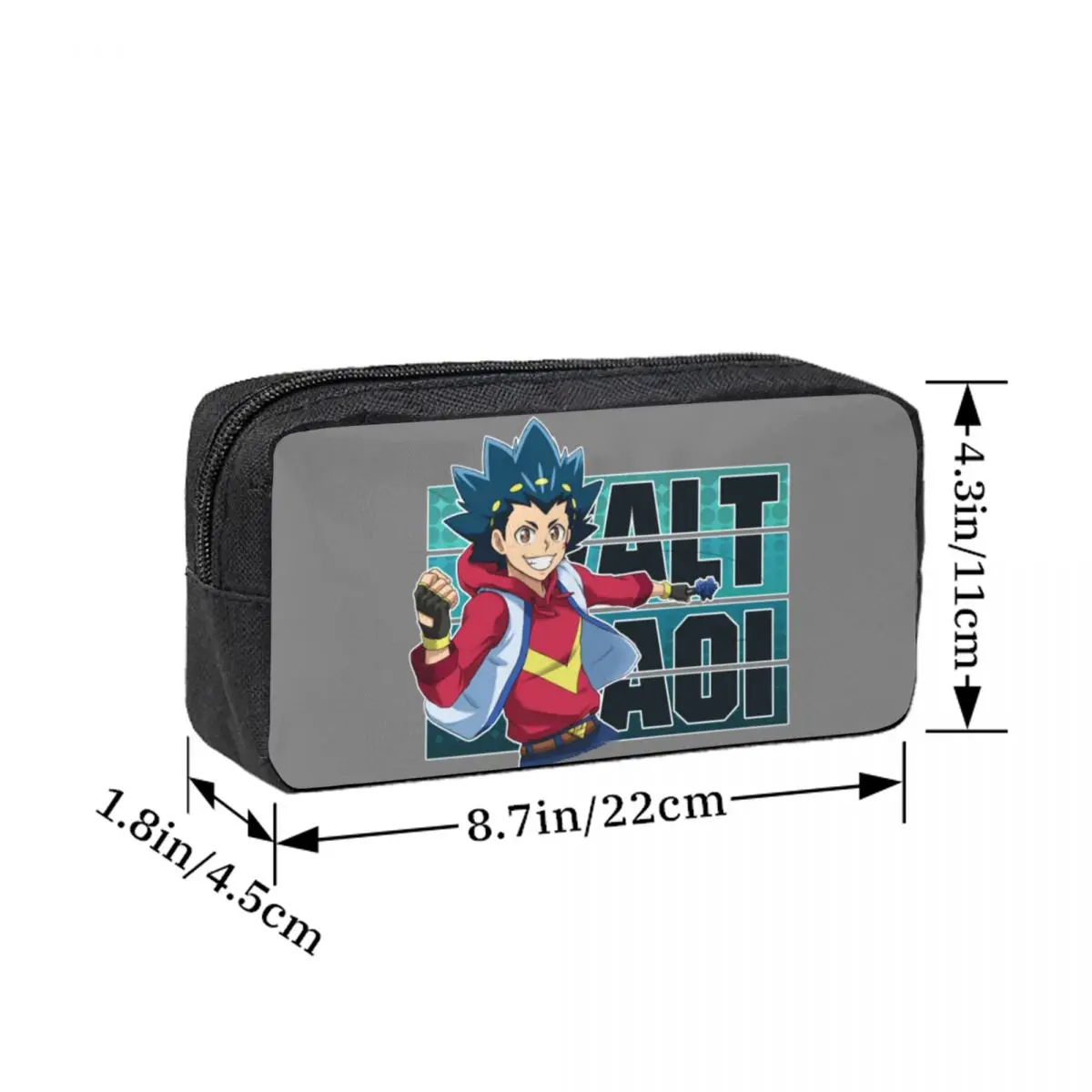 

Пеналы Valt Aoi Beyblade Burst Surge Sparking для студентов, подарочные пеналы-коробки, пеналы-косметички большой вместимости, пеналы-органайзеры для ручек