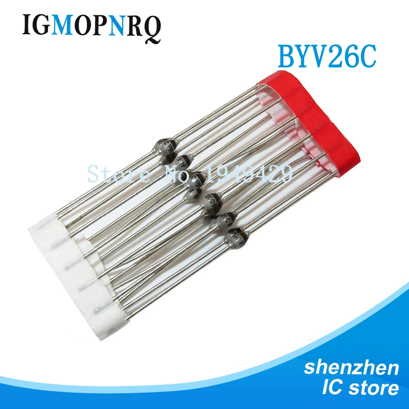 10pcs BYV26C BYV26 SOD-57 Rectifier Diode