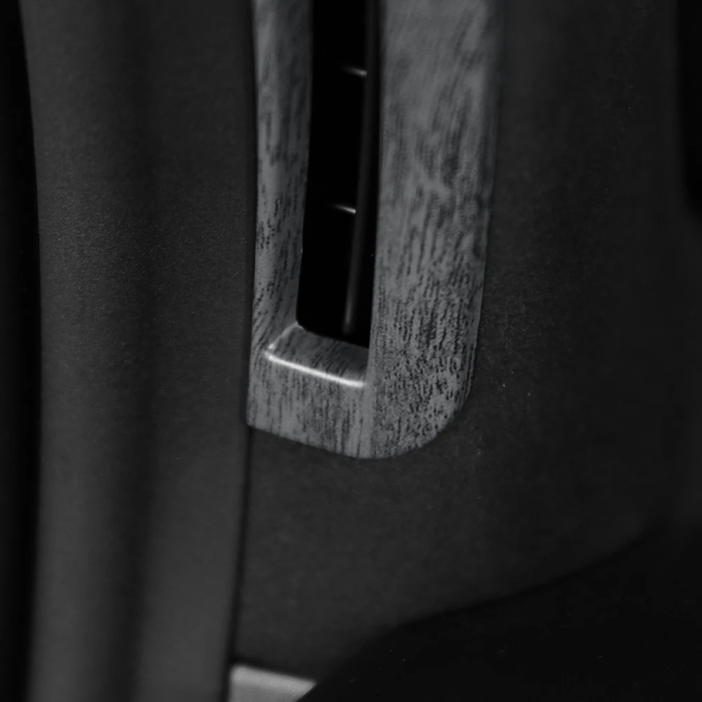 

LHD/RHD For Kia EV9 2023 2024 2025 Car Tuning Carbon Fiber Front Upper Vent Cover Trim Interior Accessories