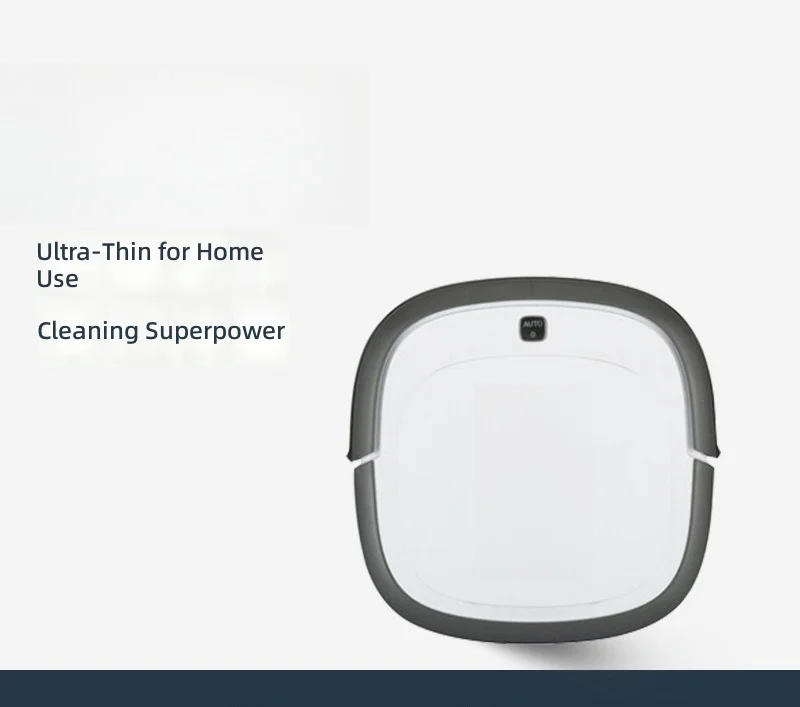 Robotic Vacuum Cleaner, 5.7CM Ultra-Thin Design, Sweeping Mopping, Smart Navigation, Floor Cleaning Robot, Home Appliances