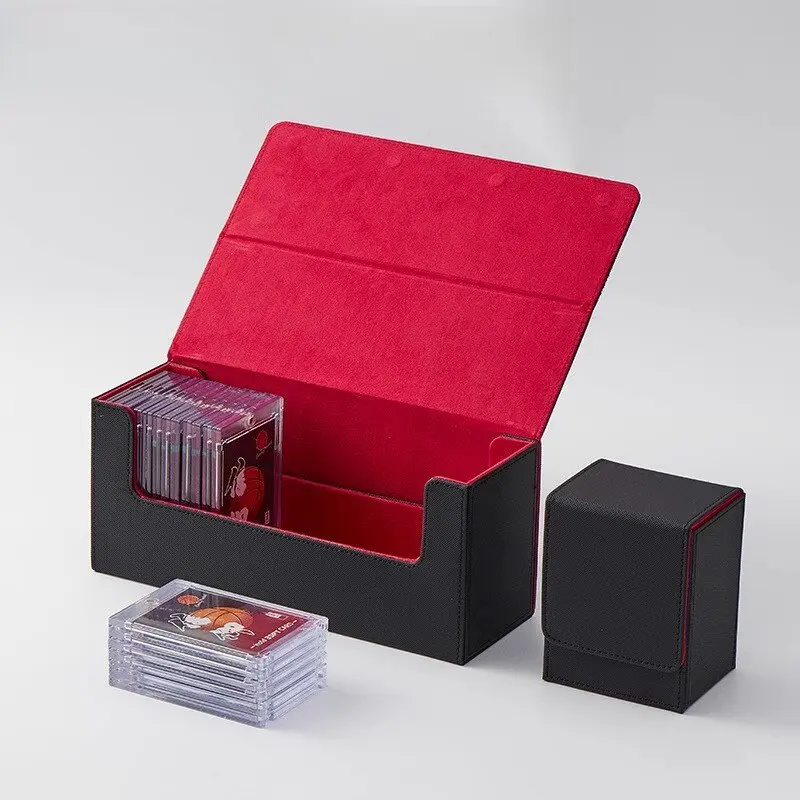 Large‑Scale Modular TCG Card Organizer Dual‑Row Secure Clip Design Multi‑Function Storage for Collectible Gaming CardAccessories