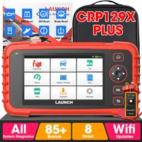 Nuevo lanzamiento CRP129X PLUS escáner profesional automotriz escáner OBDII todas las funciones Obd2 de diagnóstico del sistema