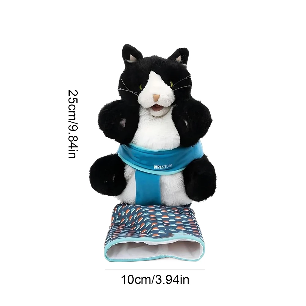 Burattino per gatti Wrestling per gatti Burattino giocattolo Burattino interattivo a mano con imbottitura resistente per giochi sicuri Giocattoli per cani e gatti