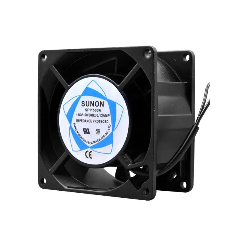 الأصلي SF11580A 1082HSL 115V 0.13A 8038 80*80*38 مللي متر جديد مروحة التبريد المبرد