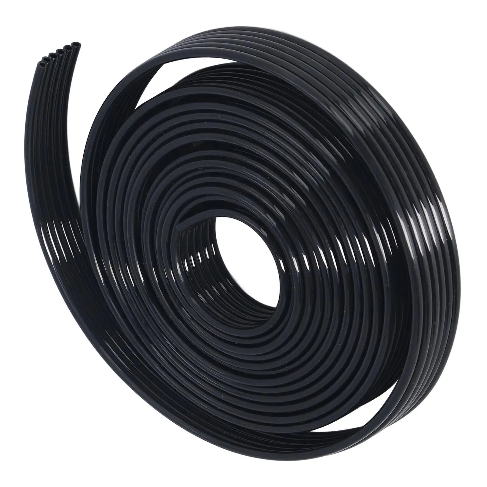استبدال أنبوب حبر الطابعة بالأشعة فوق البنفسجية المرنة 6 خطوط من راتنج HTPE المضاد للشيخوخة باللون الأسود 3m لمعدات التصوير الفوتوغرافي