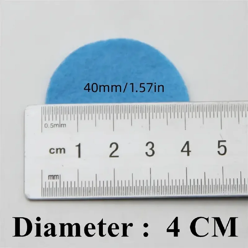 500/200 Pieces/bag round Felt Non-woven DIY Crafts Petal Headdress Bouquet Material Felt Sewing Patch