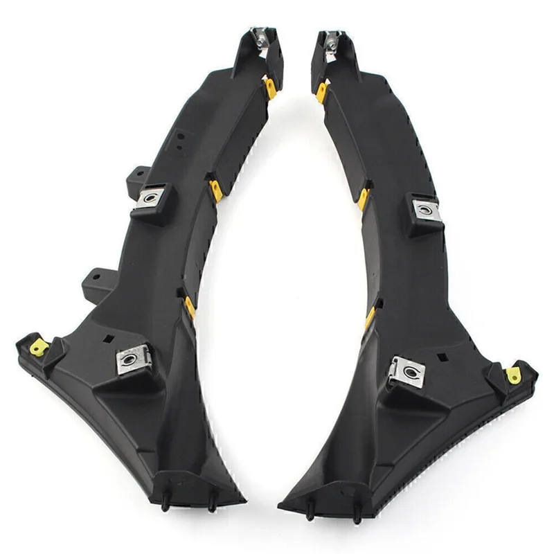 

AV34-1 Pair Left & Right Car Front Bumper Mount Bracket C2Z16532 C2Z16531 For Jaguar XF XFR 2012-2015