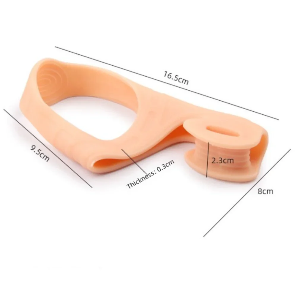 Nieuwe SEBS Tenen Separator Transparant Naakt Zachte Tenen Buitenapparaat Voetverzorging Gereedschap Bot Ectropion