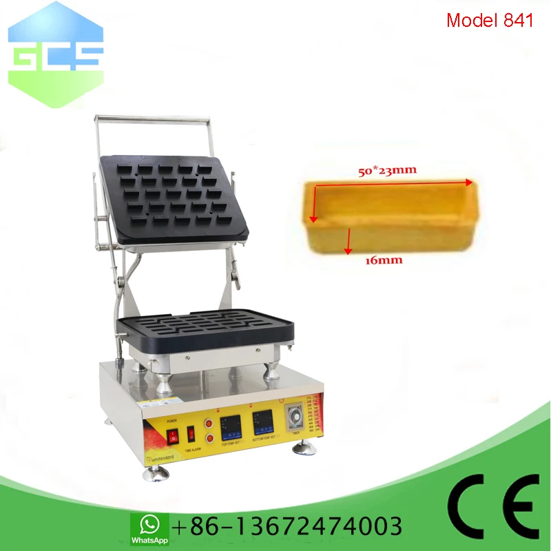 Macchina elettrica per waffle e crostate all'uovo 110 V/220 V - Foglio da forno antiaderente, 25 forme per conchiglie di crostata d'uovo e crostate di formaggio