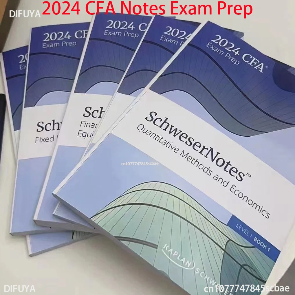 

2024 CFA Level 1 Level 2 Level 3 English Notes Chartered Financial Analyst Paper Edition Textbook