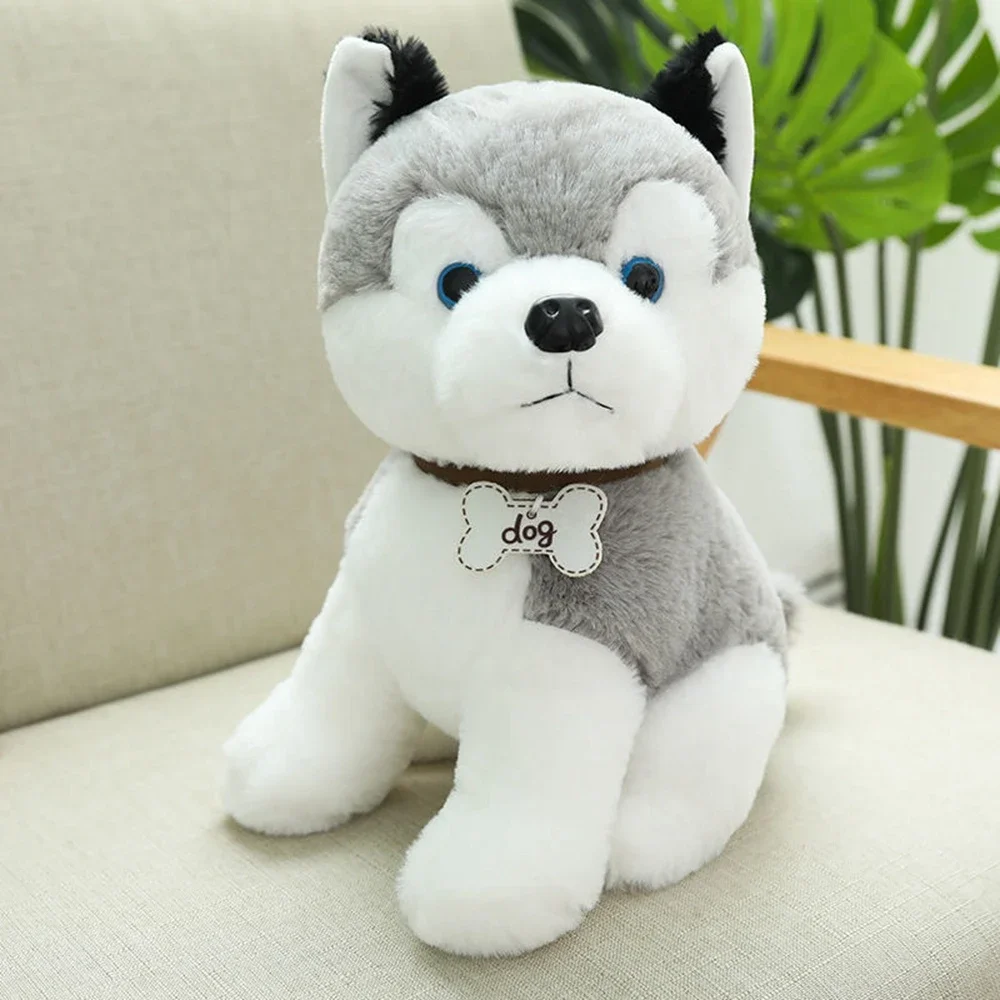 22CM Sitting Puppy Plush Toys Many Varieties Of Teddy Dog Chihuahua Myna Husky Long-haired Dog Doll To A Friend\'s Birthday Gift