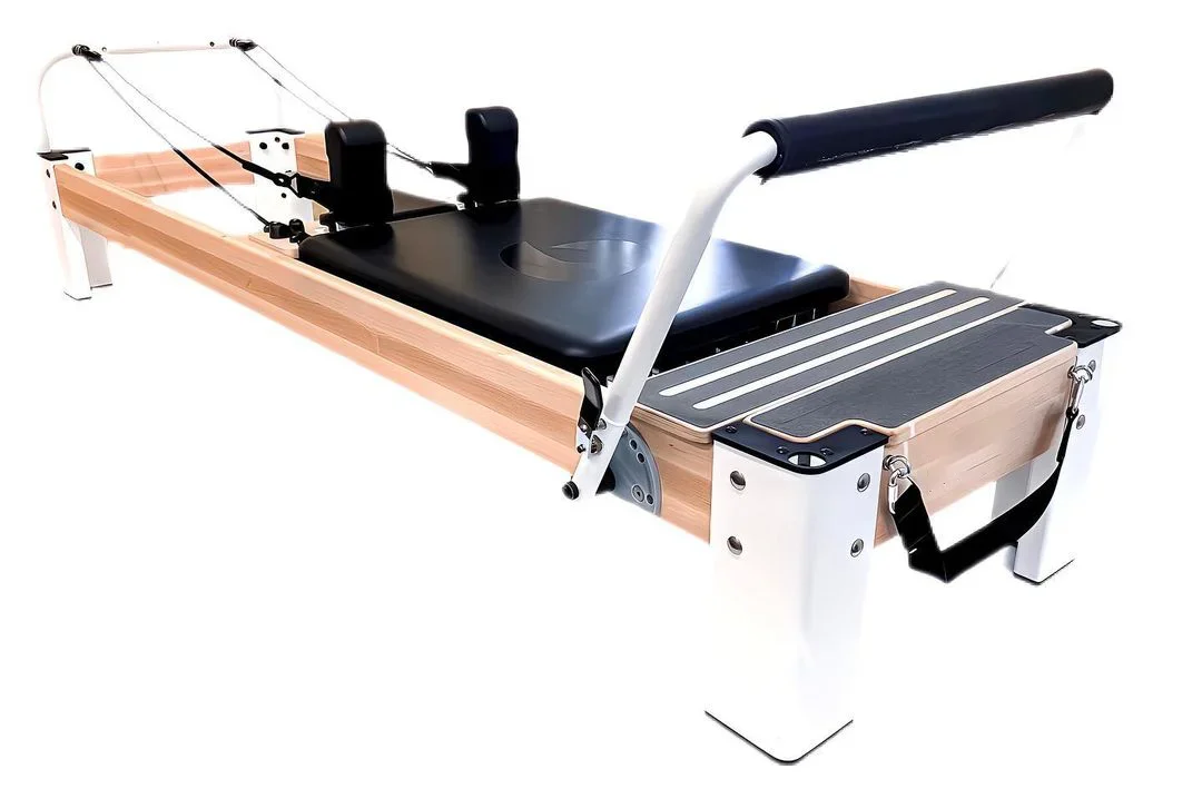 High end LUXURY reformer pilates commercial clinical studio wood machine pilates reformer wood