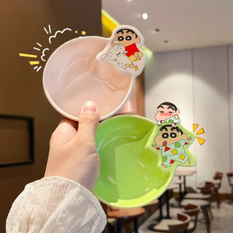 

Crayon Shin-chan Dipping Bowl Cute Cartoon Creativity Modeling Sauce Dish New Fashion Exquisite Household Tableware Gifts