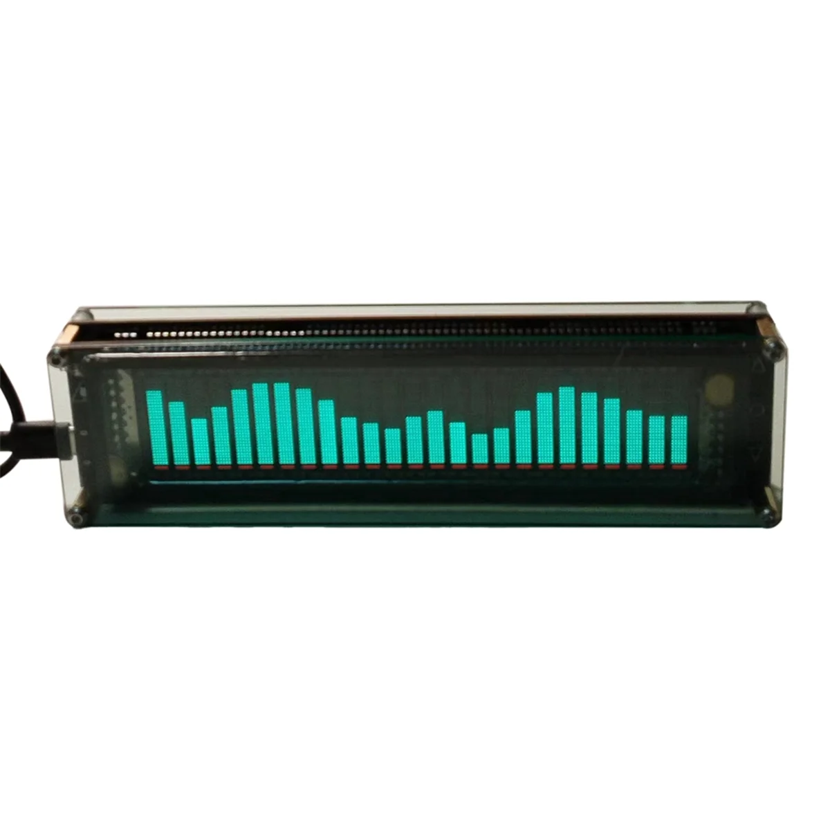 AK2515VFD Voice Controlled Music Spectrum Indicator Light, Electronic Digital Clock, Voice Controlled By Wire