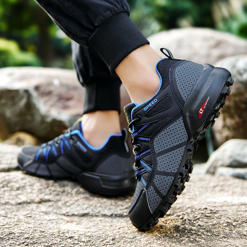 2025 Hiking Shoes Men's Non-slip Wear-resistant Comfortable Outdoor Hiking Sports Shoes Outdoor Running Shoes Walking Sports Sho image 5