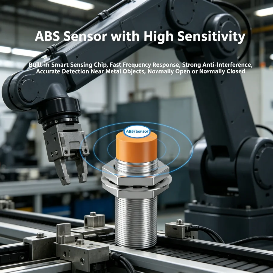 Abs Filament - Capteur inductif M18 3 fils DC6-36V,