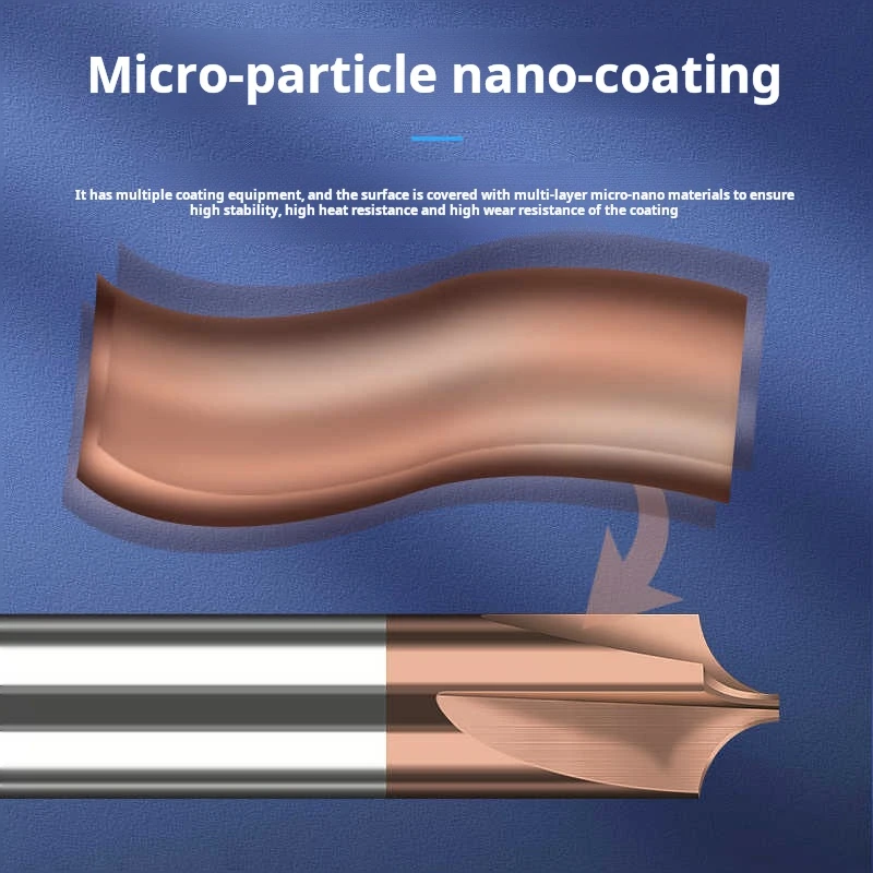

Фреза для закругления углов из карбида вольфрама, концевая фреза с ЧПУ, инструмент R0.5-R5.0, снятие фаски снаружи R vende, четверть круговая фреза ​