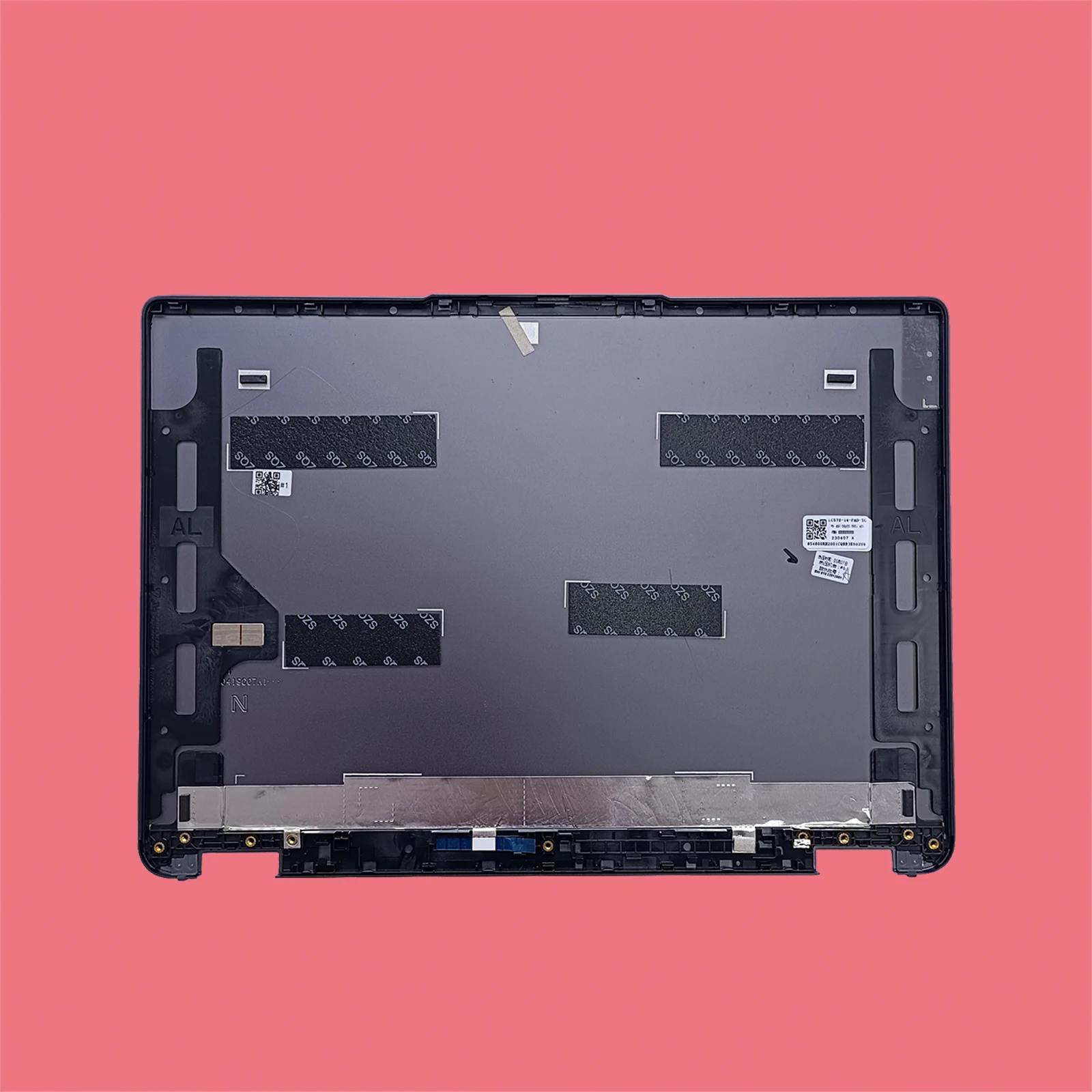 LWL Laptop-LCD-Oberabdeckung für Lenovo Ideapad Flex 5 14IAU7 82R7 5CB1H79870, Rückseite, Grau, Neu