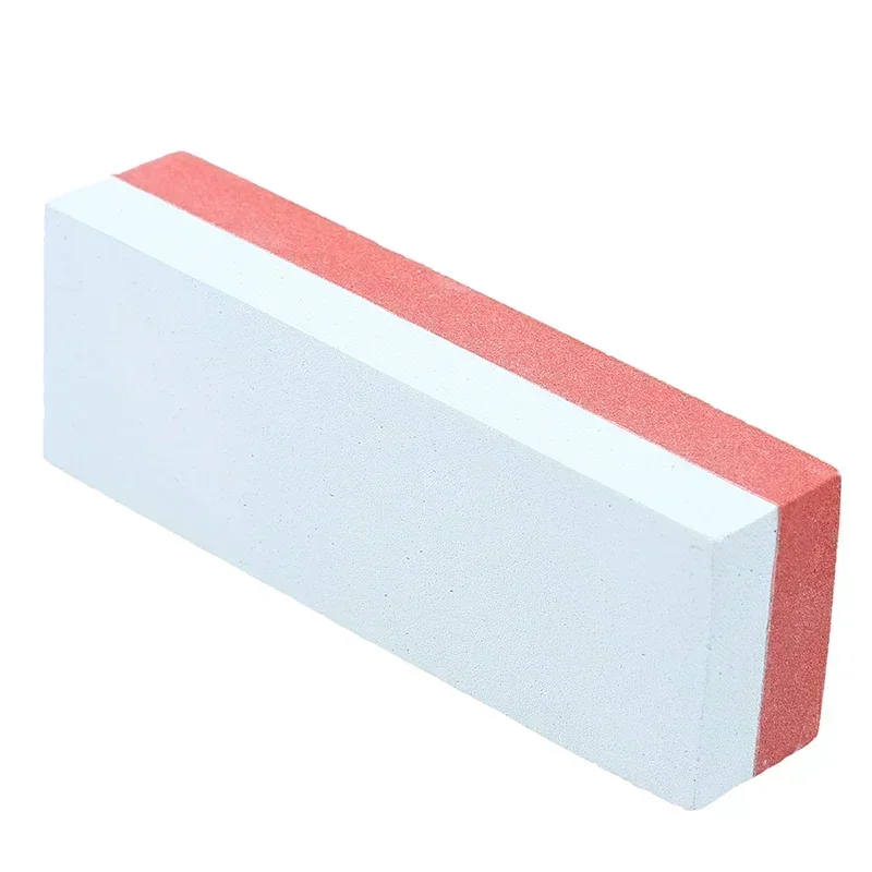Mini pierre à aiguiser double face 9.8CM/3.8 pouces, aiguisoir de couteaux en pierre, outil de cuisine, aiguisoir de couteaux