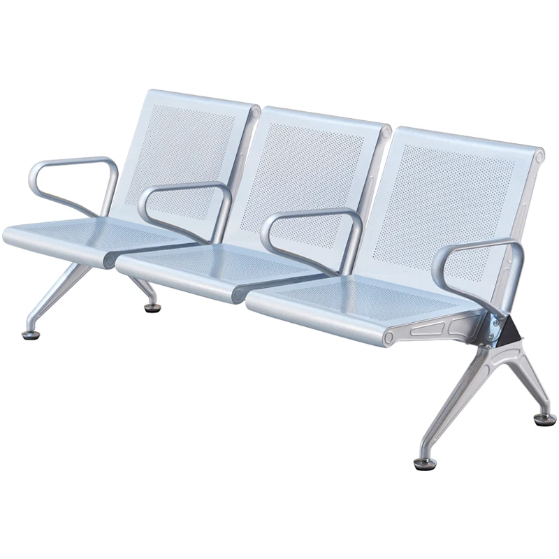 

Three-person row chair Hospital waiting Infusion chair Rest Row public Middle armrest Airport Waiting
