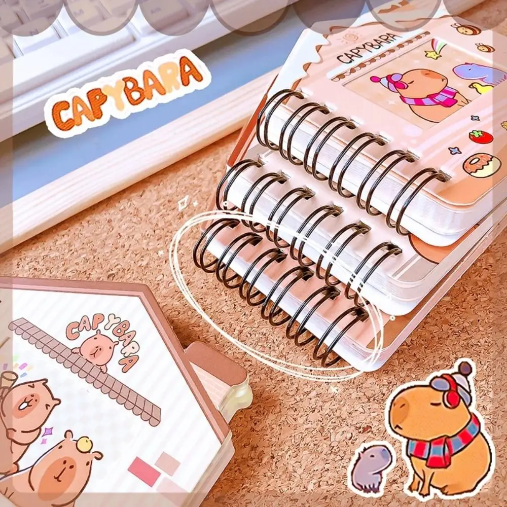 To Do List Cute Capybara Notebook Kawaii estetica colore pagina diario blocco note foglia sciolta Mini blocco di scrittura regalo