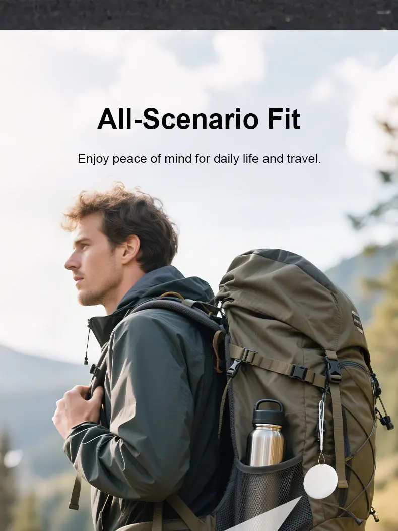 Anti-Verlust AirTag Smart Tag 4er-Pack, GPS-Tracker Kompatibel mit Apple iOS, Ortungsgerät für Schlüssel, Geldbörse, Auto, Haustiere – Detail 5