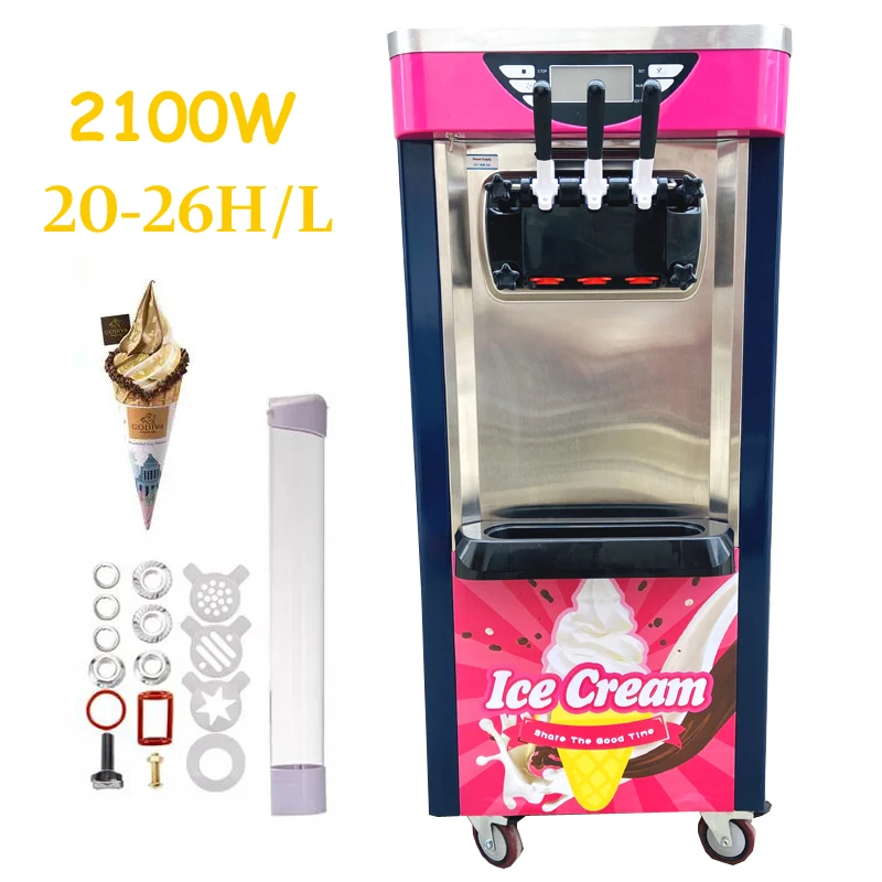 New ice cream machine factory direct icecream machine soft ice cream machine catering commercial