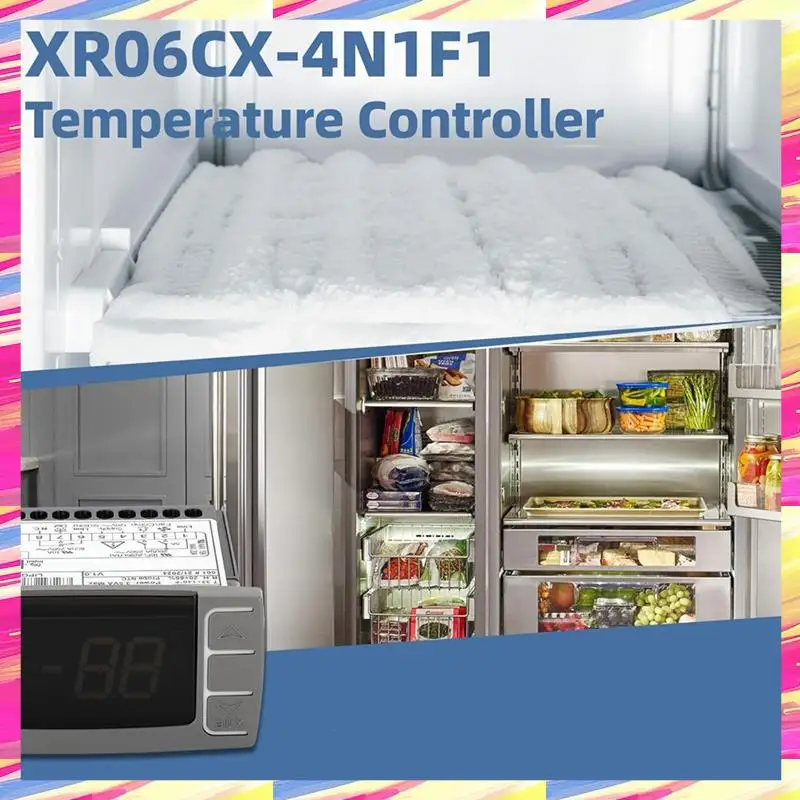 Controladores de temperatura AIAI XR06CX-4N1F1, termostato digital programável com sonda de sensor