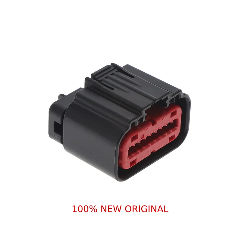 2203663-5,Housing for Female Terminals,Wire-to-Wire/Wire-to-Board,18P,Centerline 0.1 in,GET 0.64 Connector System,2203663-6