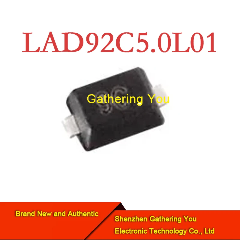 Lad92c5.0l01 Sod923 Esd Suppressor/Tvs Diode Gloednieuw Authentiek