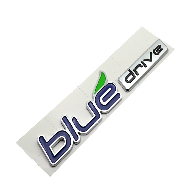 

BLUE drive letter logo car stickers for Hyundai MISTRA elantra sonata body side fender refit accessories trunk decoration decal