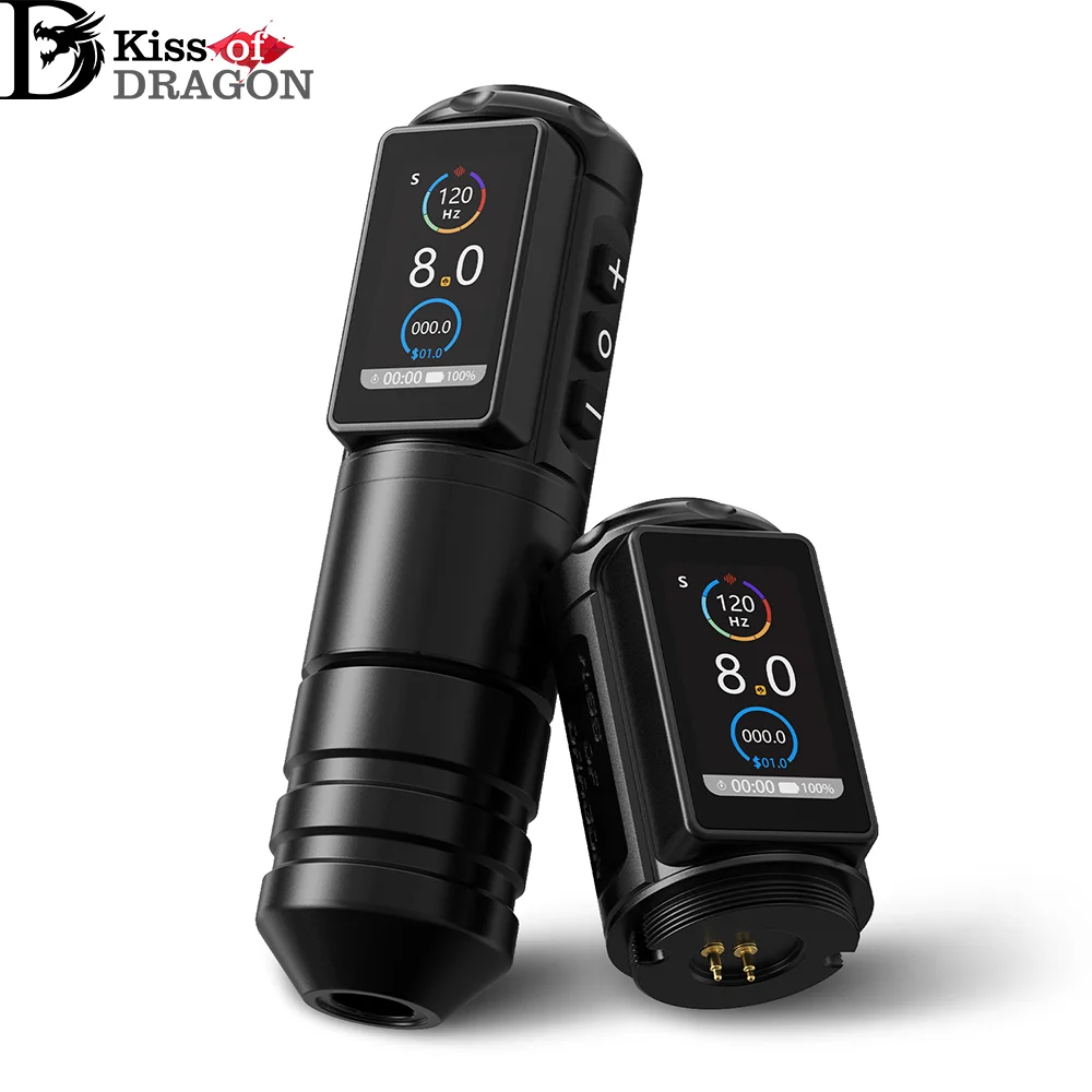 

Беспроводной тату-пулемет, ход 4,0 мм, бессердечный двигатель, аккумулятор 2000 мАч, аккумулятор, аккумуляторы для татуировщиков