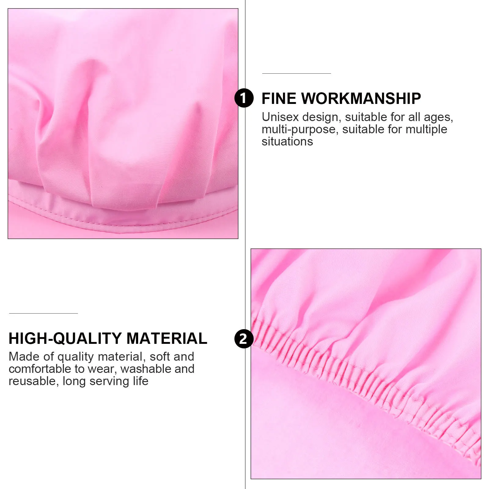 

Дышащая шапка унисекс для шеф-повара, рабочая кепка для приготовления пищи, регулируемая эластичная пылезащитная шапка сзади для ресторана, кухни, приготовления пищи, рабочая одежда