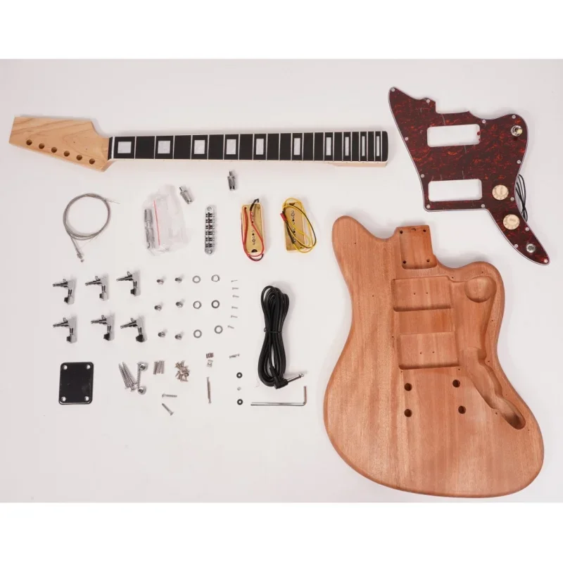 

Factory direct Ja electric guitar JG DIY KITS guitar customization kit semi finished guitar base coat painted parts