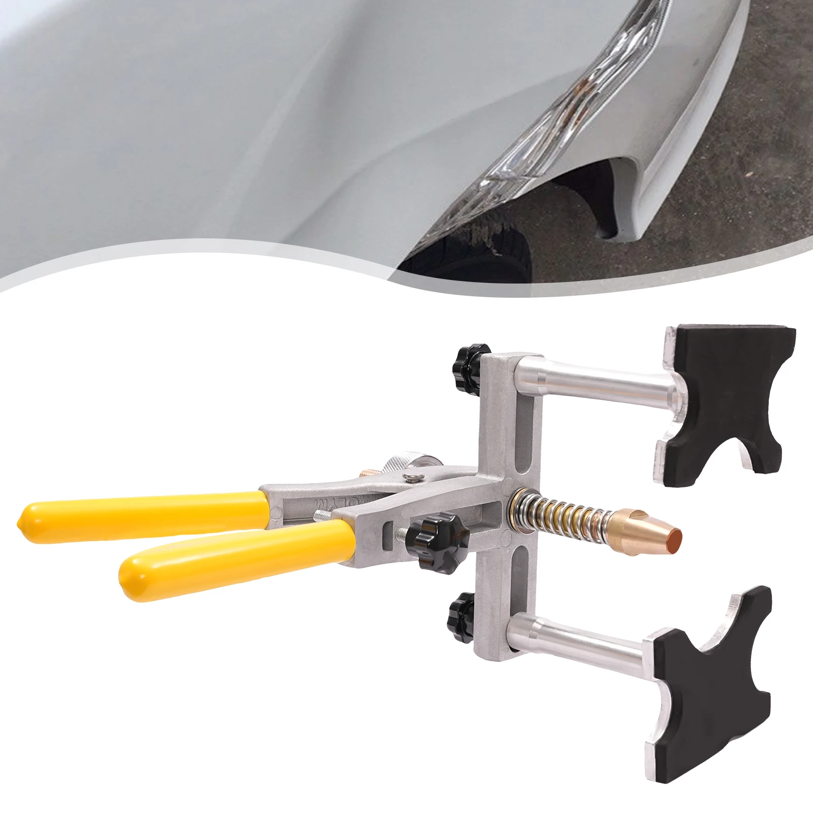 Waterproof Car Body Repair Tool Non-Slip Sheet Dent Spot Welding Pulling Unit Compact And Lightweight for Hail Damage/Door Dents