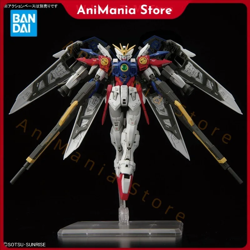 

Bandai Gundam Model Kit RG Wing Zero Action Figure Gunpla Building Kit Gundam Collectibles Anime Figures Toys For Boys Gift